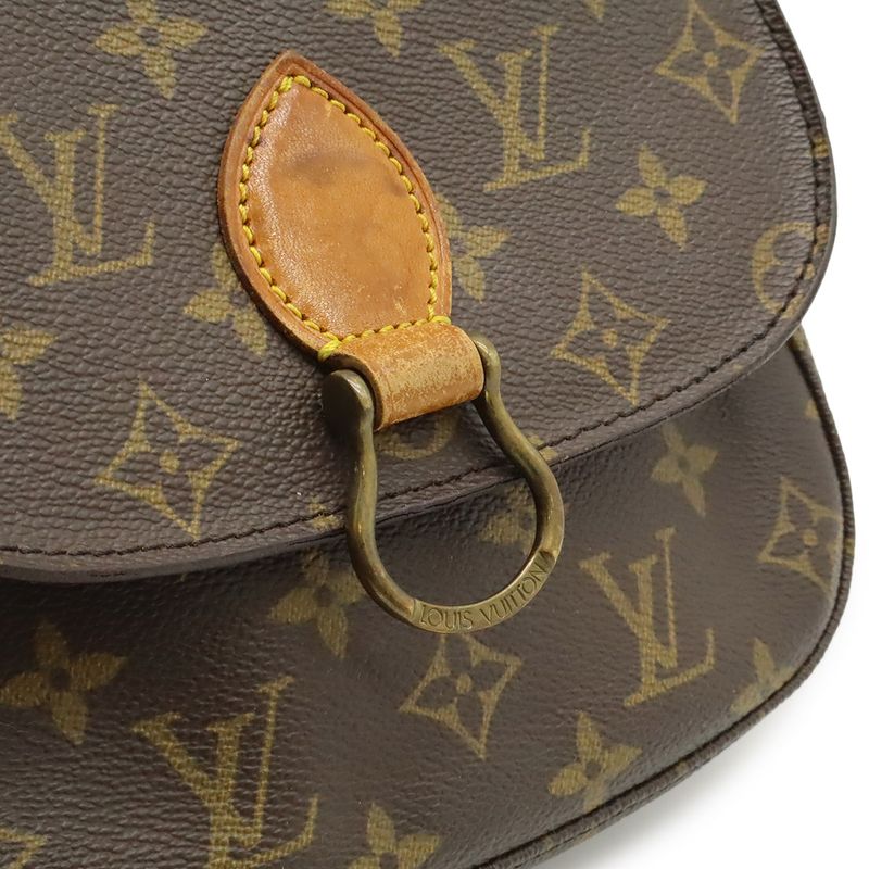 Louis Vuitton Monogram Saint Cloud MM 18 Shoulder Bag Pochette