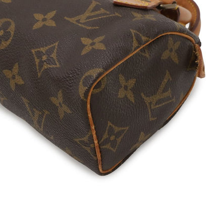Louis Vuitton Monogram Mini Speedy Mini Bag Pouch Case 2-Way