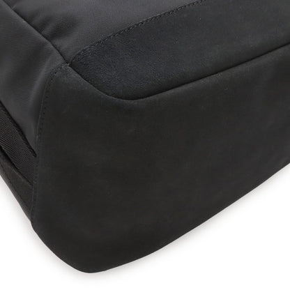 Moncler Gimont Backpack Nylon Canvas Black Silver