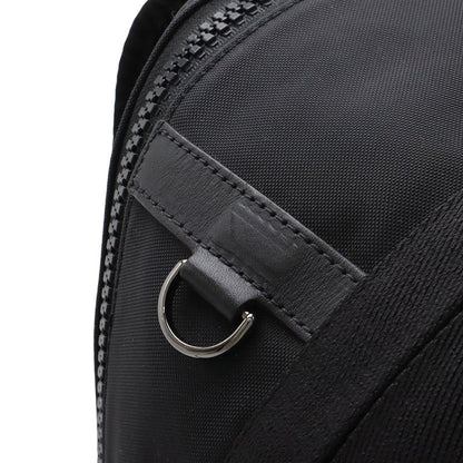 Moncler Gimont Backpack Nylon Canvas Black Silver