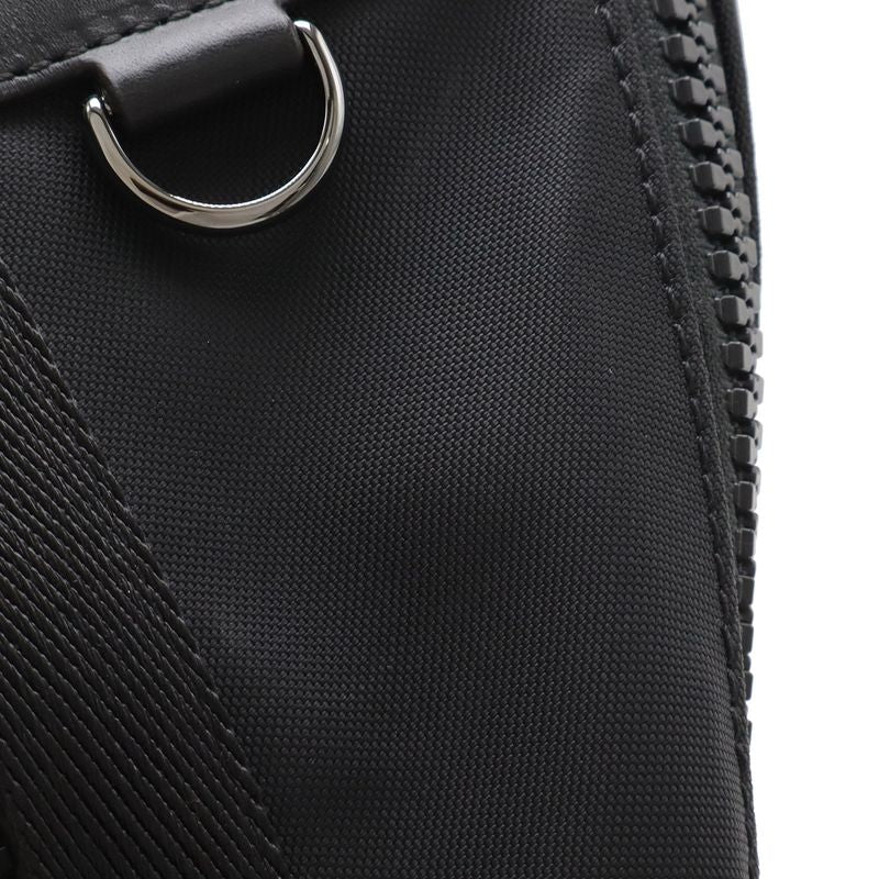 Moncler Gimont Backpack Nylon Canvas Black Silver