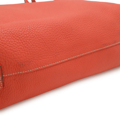 Hermes Double Sens 36 Tote Shoulder Bag Reversible Taurillon Clemence Bougainvil