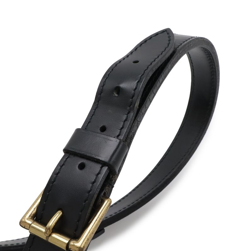 Louis Vuitton Epi Petit Noe Shoulder Bag Drawstring Noir Black