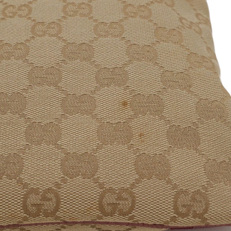 Gucci GG Canvas Sherry Line Shoulder Bag Crossbody Butterfly Charm Leather