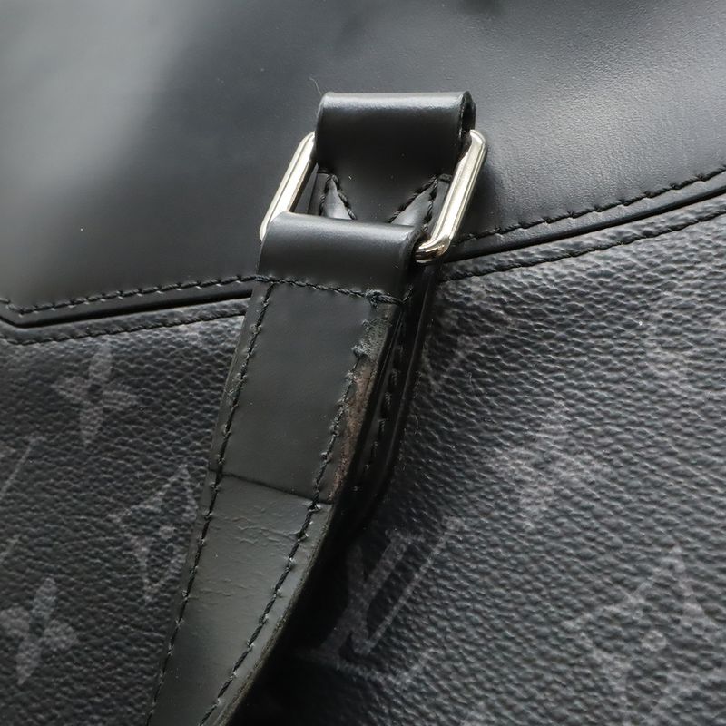 Louis Vuitton Monogram Eclipse Briefcase Explorer Business Document Purse 2-Way