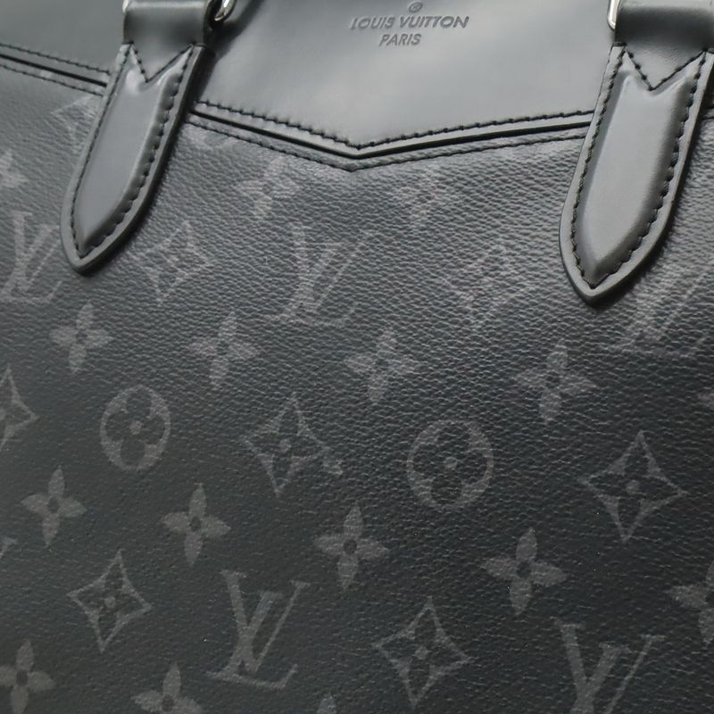 Louis Vuitton Monogram Eclipse Briefcase Explorer Business Document Purse 2-Way