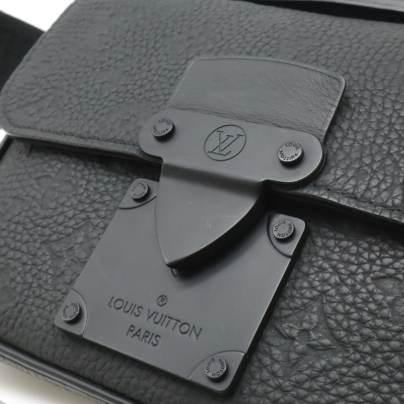 Louis Vuitton Taurillon Monogram S Rocks Sling Bag Leather Noir Black