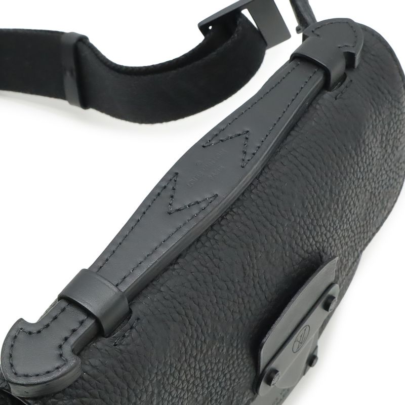 Louis Vuitton Taurillon Monogram S Rocks Sling Bag Leather Noir Black