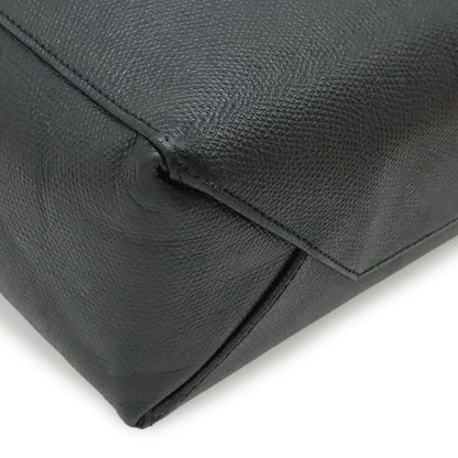 Celine Vertical Cabas Small Tote 2-Way Shoulder Bag Crossbody Leather Black