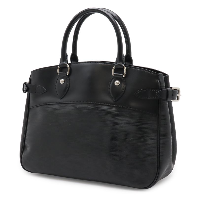 Louis Vuitton Epi Passy PM Shoulder Bag Tote Leather Noir Black