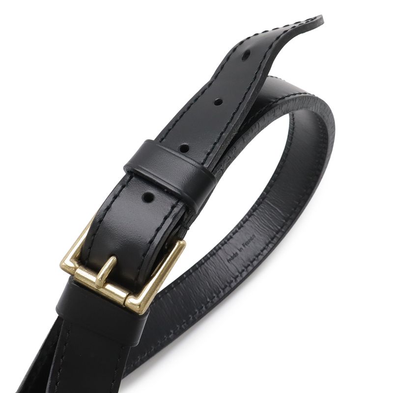 Louis Vuitton Epi Noe Shoulder Bag Drawstring Noir Black Gold