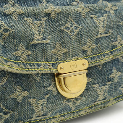 Louis Vuitton Monogram Denim Bum Bag Blue