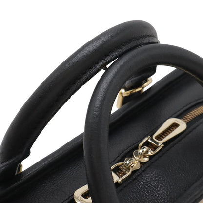 Loewe Amazona 23 Anagram Mini Boston Bag 2-Way Crossbody Leather Grey Black Gold
