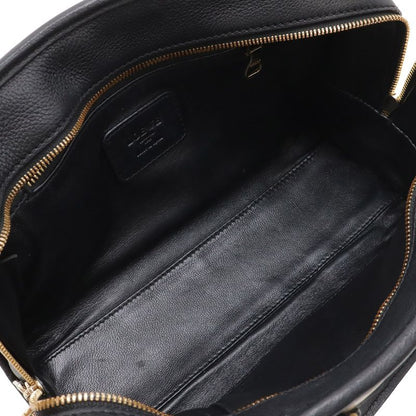 Loewe Amazona 23 Anagram Mini Boston Bag 2-Way Crossbody Leather Grey Black Gold
