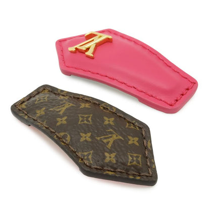 Louis Vuitton Set 2 Barrette LV Backstage Mini Hairpin Hair Set of 2 Takashi