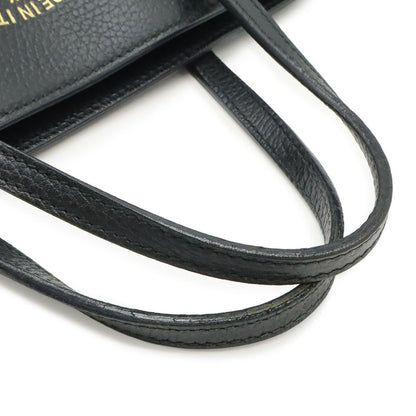 Gucci Swing Tote Shoulder Bag Leather Black