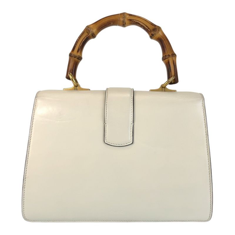 Gucci Dionysus Bamboo White Navy Red Leather 2-Way Shoulder Bag