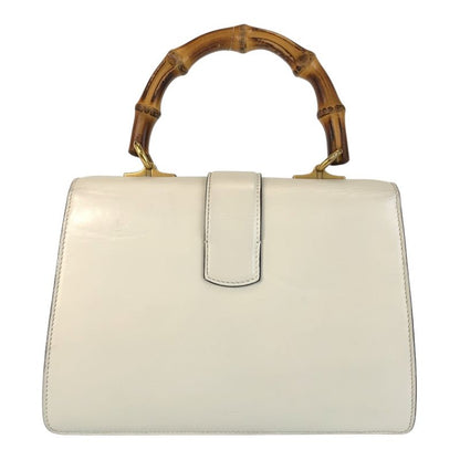 Gucci Dionysus Bamboo White Navy Red Leather 2-Way Shoulder Bag