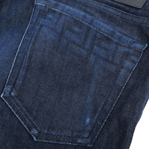Fendi Denim Pants Blue