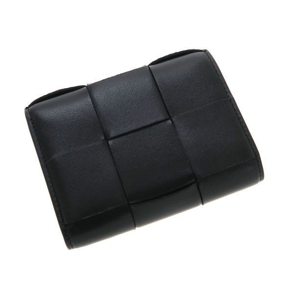 Bottega Veneta Cassette Trifold Zipper Wallet