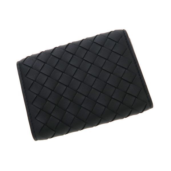 Bottega Veneta Intrecciato Trifold Wallet