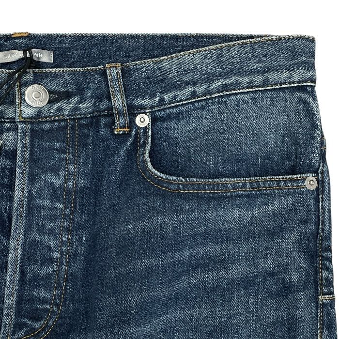 Dior Kenny Scharf Logo Patch Denim Pants Cotton Blue Sophisticated Comfortable