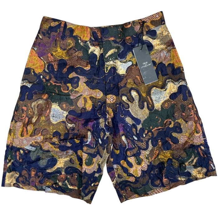 Dior Peter Doig Camouflage Bermuda Shorts Sophisticated Comfortable Lightweight
