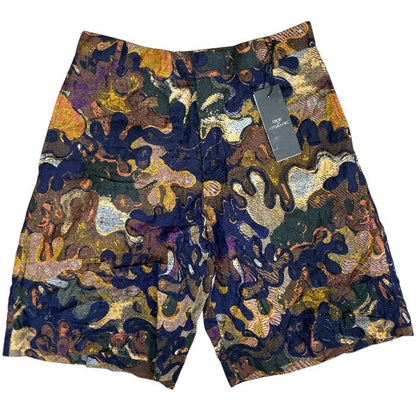 Dior Peter Doig Camouflage Bermuda Shorts Sophisticated Comfortable Lightweight