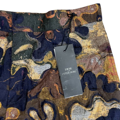 Dior Peter Doig Camouflage Bermuda Shorts Sophisticated Comfortable Lightweight