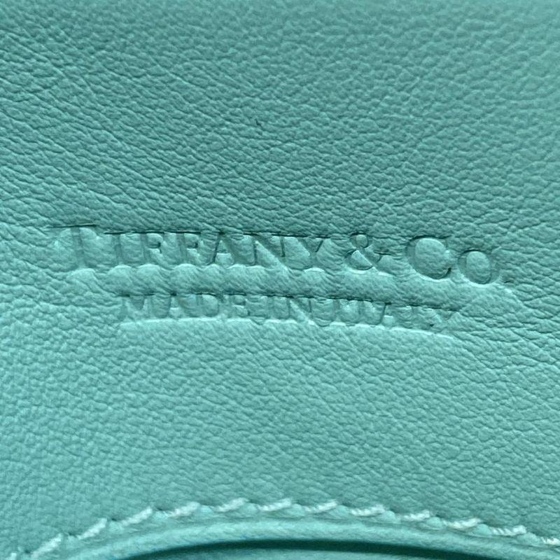Tiffany & Co Tote Mini Shopping Cobalt Blue Leather