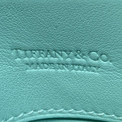 Tiffany & Co Tote Mini Shopping Cobalt Blue Leather