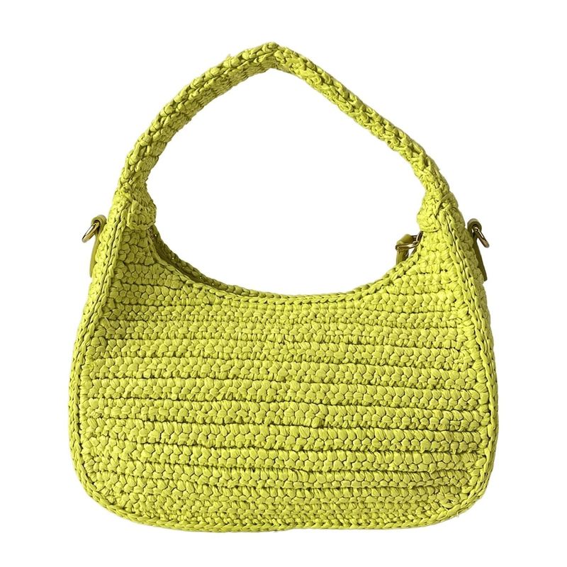 Miu Miu Handbag Wonder Light Green Basket Bag Leather