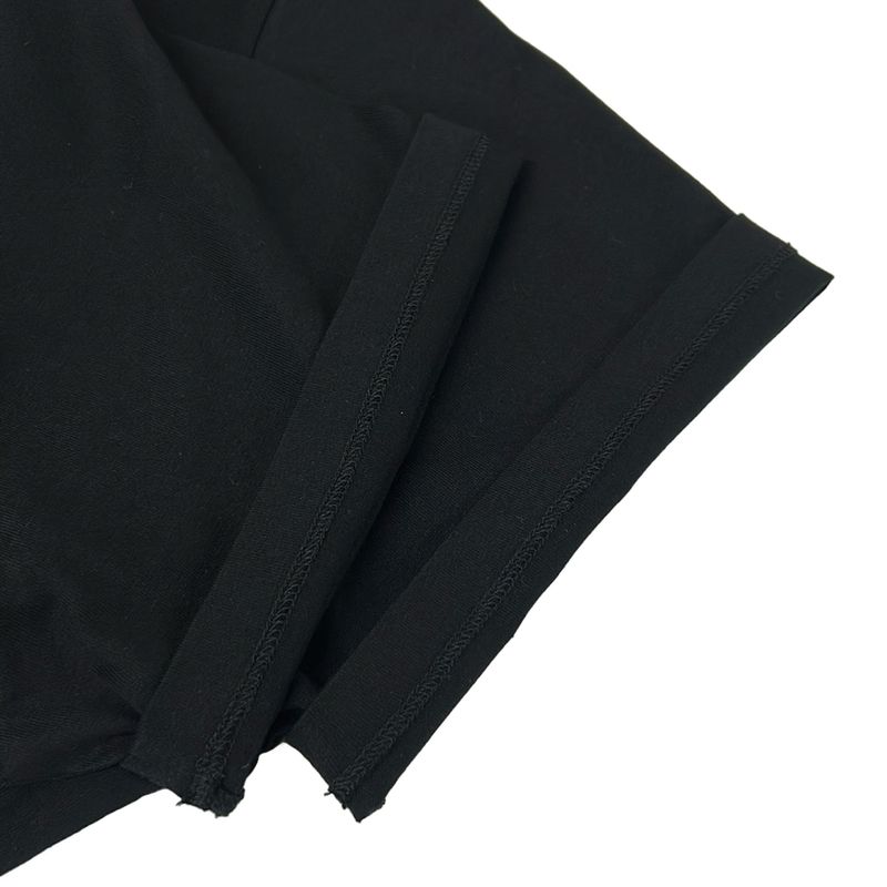 Loewe Short Sleeve T-Shirt L Black Crew Neck Anagram Cotton