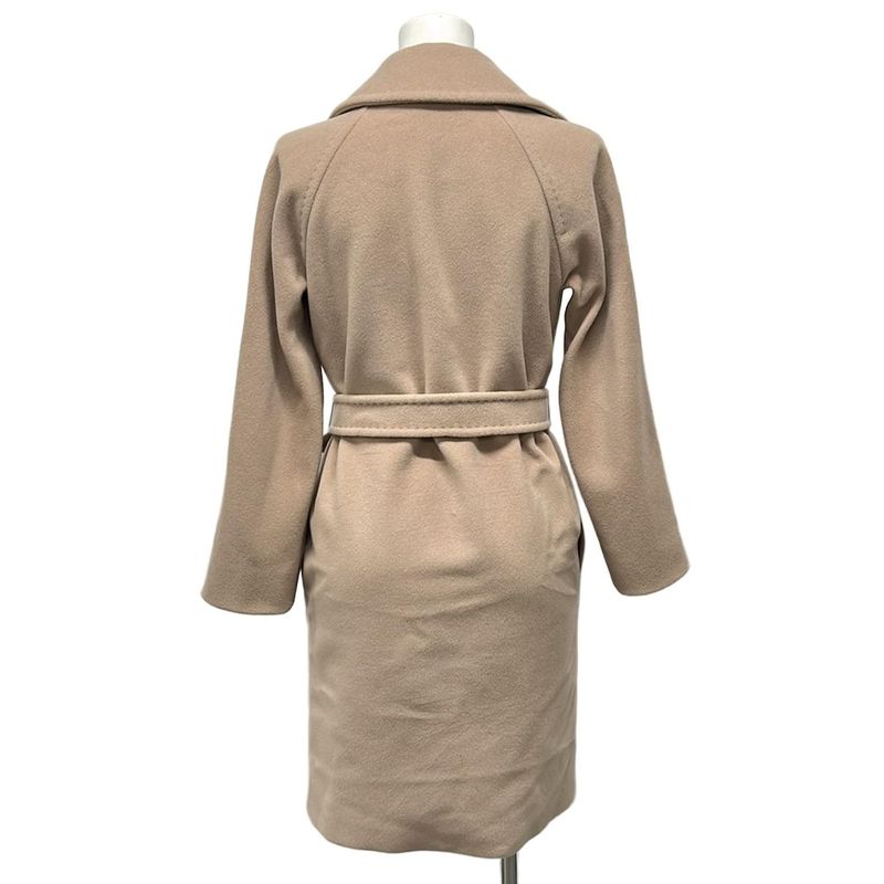 Max Mara Coat 34 XS Pink Wool Cashmere