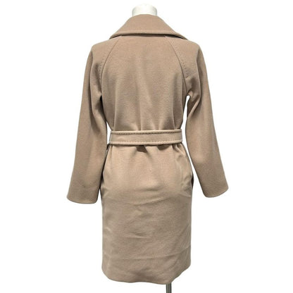 Max Mara Coat 34 XS Pink Wool Cashmere
