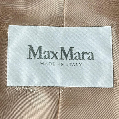 Max Mara Coat 34 XS Pink Wool Cashmere