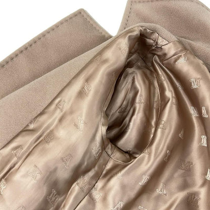 Max Mara Coat 34 XS Pink Wool Cashmere