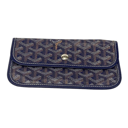 Goyard Tote Saint Louis PM Navy Leather