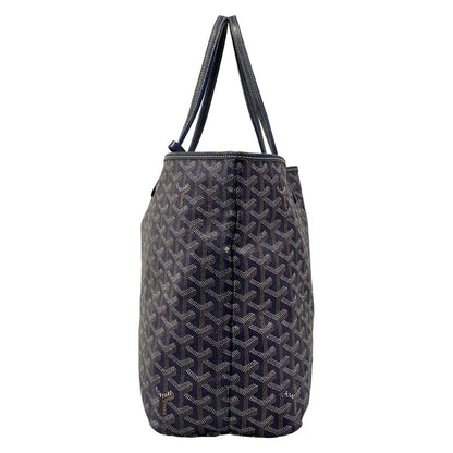Goyard Tote Saint Louis PM Navy Leather