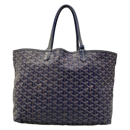 Goyard Tote Saint Louis PM Navy Leather