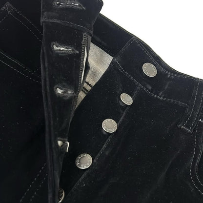 Prada Pants 25 XS Black with Triangle Plate