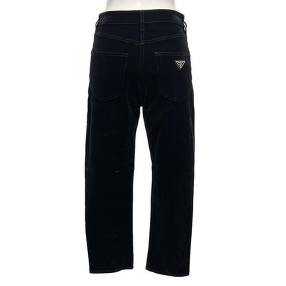 Prada Pants 25 XS Black with Triangle Plate