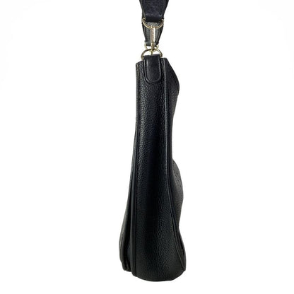 Hermes Shoulder Bag Evelyne GM Black Gold