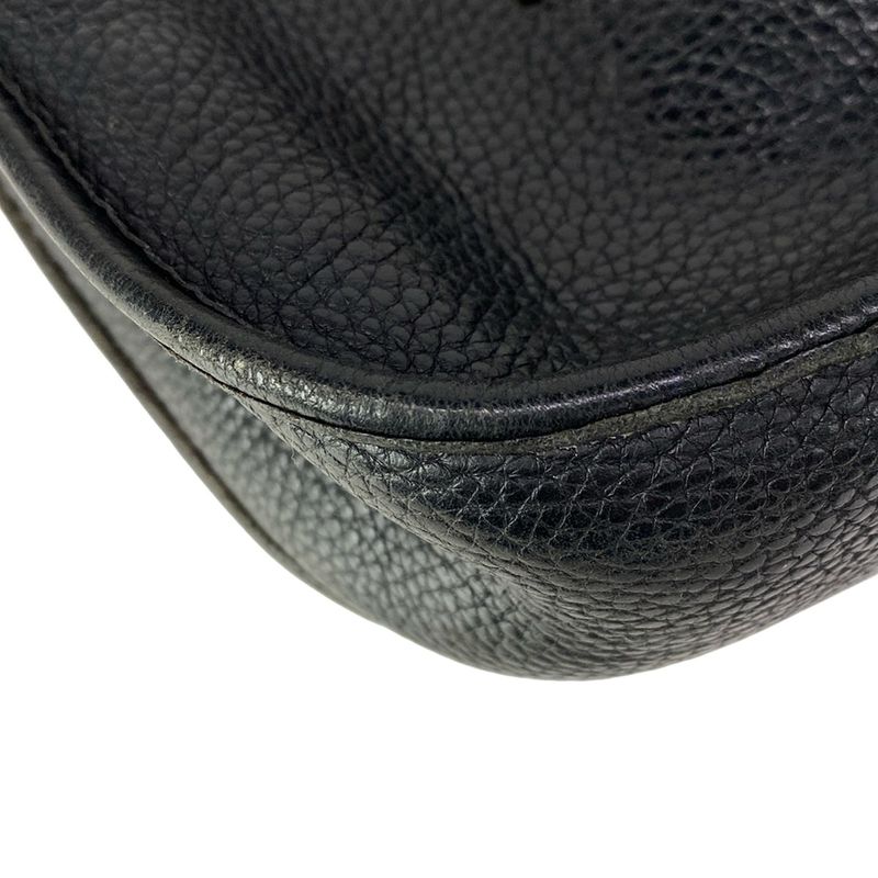Hermes Shoulder Bag Evelyne GM Black Gold