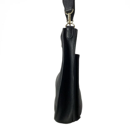 Hermes Shoulder Bag Evelyne GM Black Gold