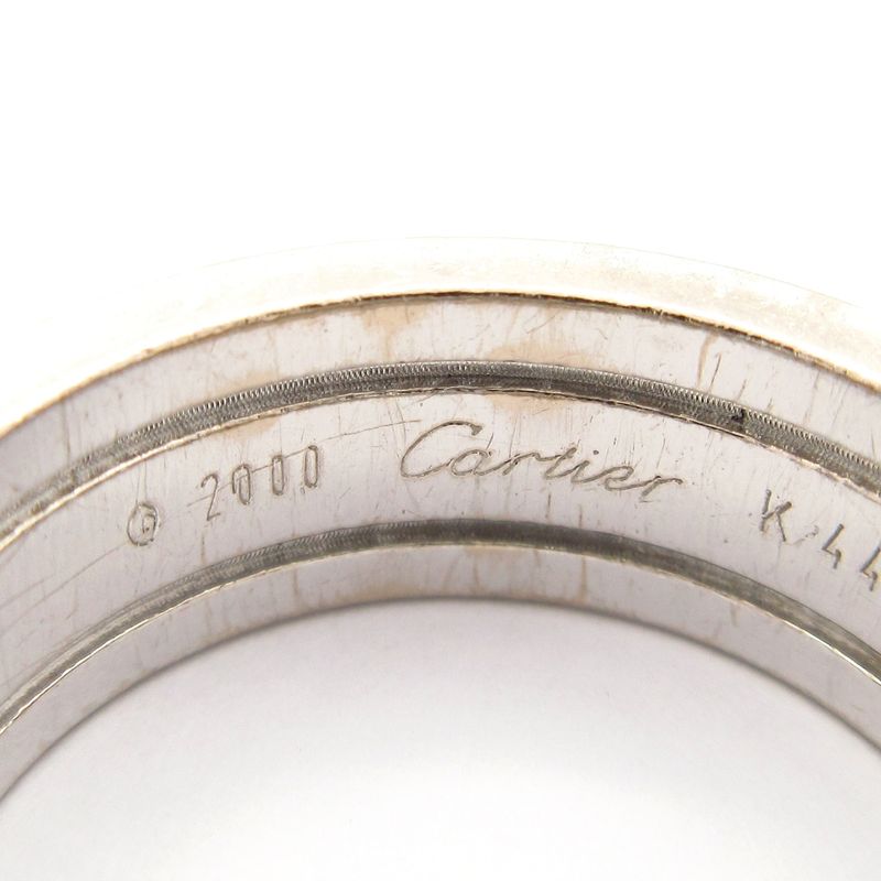 Cartier Ring 49 2C 18k White Gold