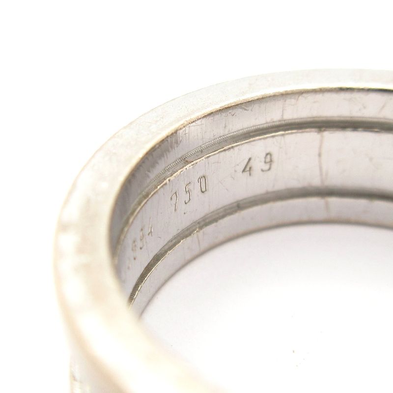 Cartier Ring 49 2C 18k White Gold