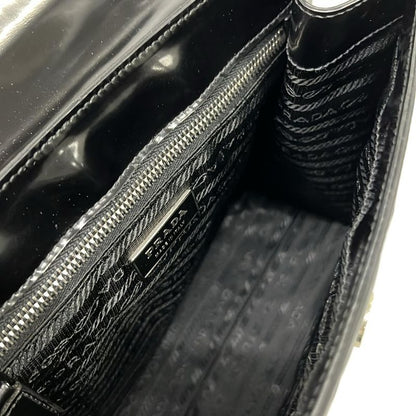 Prada Handbag Black Leather