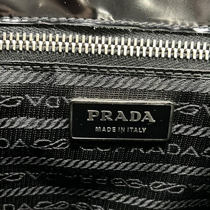 Prada Handbag Black Leather