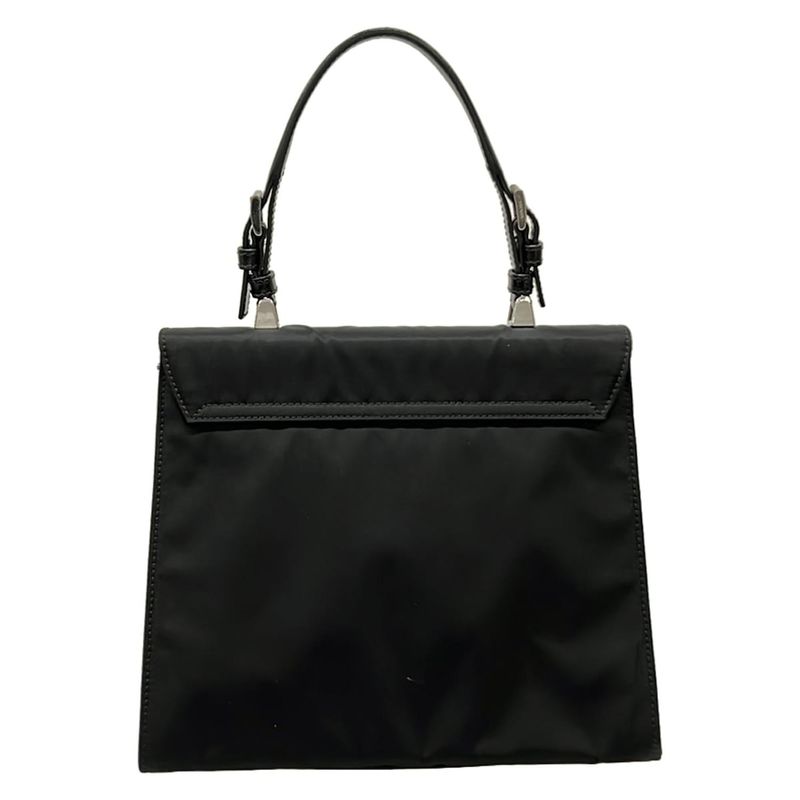 Prada Handbag Black Leather